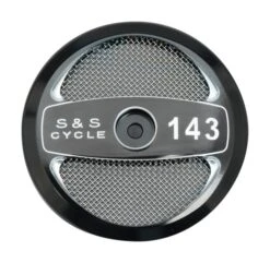 S&S Cycle Air 1 Stealth Air Cleaner Cover -Motorcycle Equip Shop ss air1 stealth air cleaner cover 2