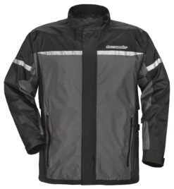 Tour Master Sentry Rain Jacket -Motorcycle Equip Shop tour master sentry rain jacket black 1