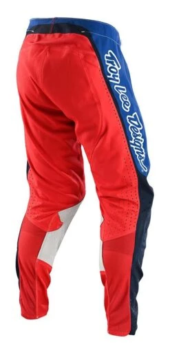 Troy Lee Designs Troy Lee SE Pro Quattro Honda Pants -Motorcycle Equip Shop troy lee se pro quattro honda pants white blue 1