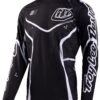 Troy Lee Designs Troy Lee SE Pro Radian Jersey 2 Troy Lee Designs Troy Lee SE Pro Radian Jersey -Motorcycle Equip Shop troy lee se pro radian jersey black white