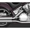 Vance & Hines Twin Slash Slip-On Mufflers Honda Fury VT1300 2009-2017
