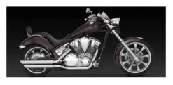 Vance & Hines Twin Slash Slip-On Mufflers Honda Fury VT1300 2009-2017 -Motorcycle Equip Shop vance hines twin slash slip on exhaust fury vt1300 crcsct0911 3